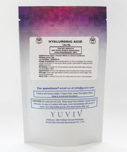 Load image into Gallery viewer, YUVIV Hyaluronic Acid Powder(1.8oz/50g) for Skin- Hydration and Powerful Moisturizer
